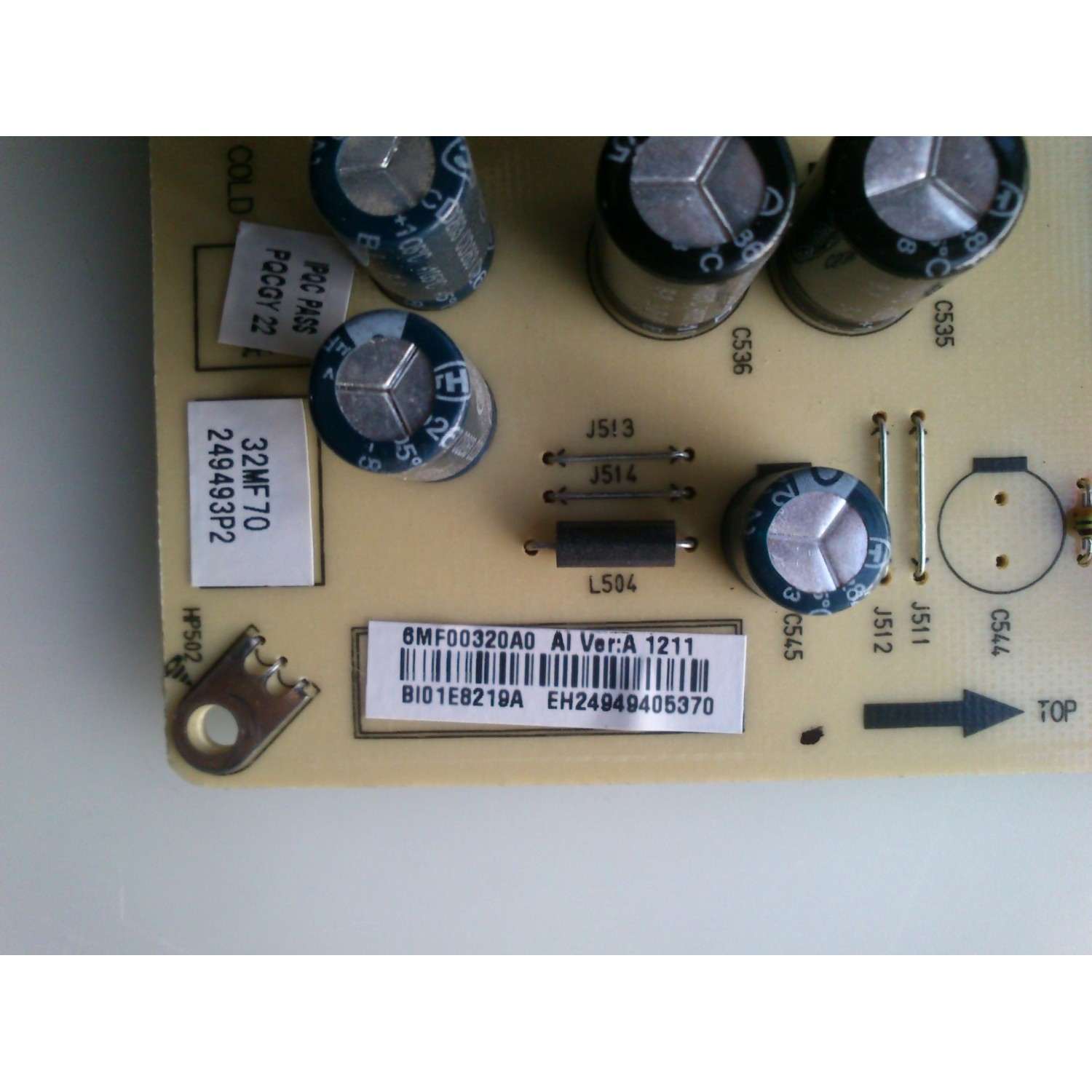 FUENTE DE PODER INSIGNIA 6MF00320A0 MODELO NS-32L240A13 - Imagen 2